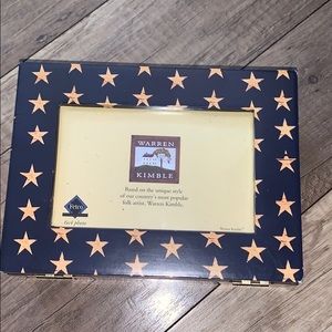 Primitive country Warren Kimble picture photo box